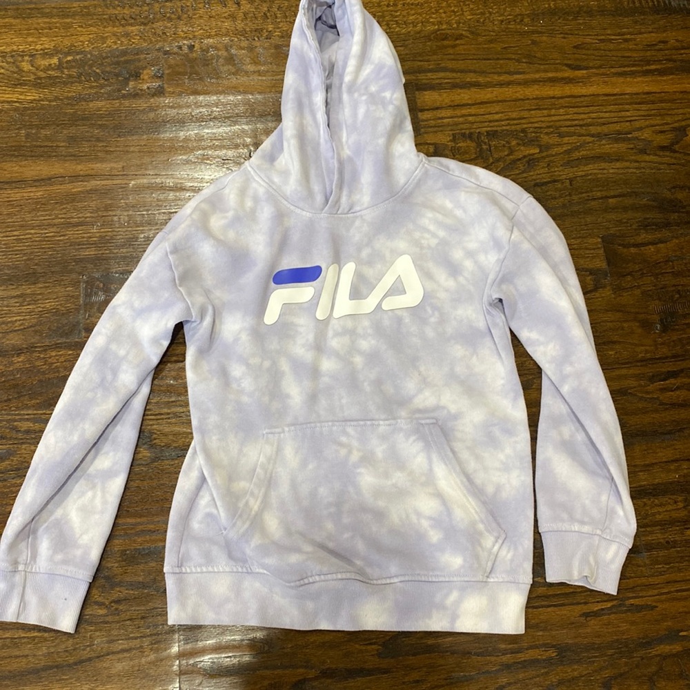 Light purple Fila hoodie